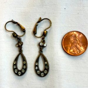 Vintage costume earrings